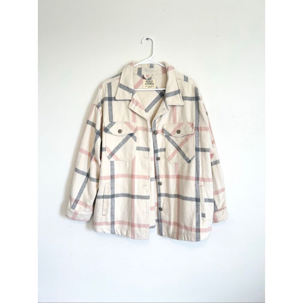 Ashley Outerwear Plaid Shacket